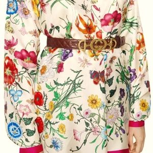 Gucci Horsebit Quilted Belt